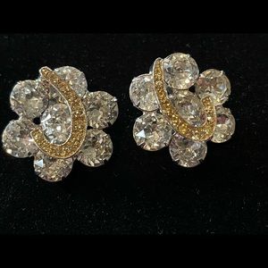 Vintage Weiss Clip On Earrings